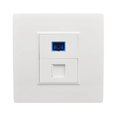 thumbnail image 1 of SC Fiber Optic Interface, Wall Socket, RJ45 Network Jack Panel, Connecto1 Type, 1 of 5