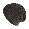 thumbnail image 2 of TELOLY Ludlz Tuque Tricotée Ample pour Femmes Doublée en Molleton Tuque Tricotée d'Hiver, 2 of 4