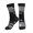 3 Black, variant on Athletic Socks Thin Blue Line Flag Sport Running Calf Socks Crew Socks for Men Women