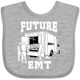 thumbnail image 3 of Inktastic Future EMT Ambulance Boys or Girls Baby Bib, 3 of 4