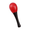 thumbnail image 1 of Colorful Maraca Rattle Handbell Music Toy Instrument for Infant Music Auditory Enlightenment Sensory Toy Baby Favor Gift Red, 1 of 6