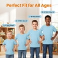 thumbnail image 6 of CALLINOX Boys T Shirts Toddler Kids 3 Pack Cotton Crew Neck Short Sleeve clothes, Sizes 2T-12, 6 of 7