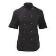thumbnail image 1 of Dennys Veste de Chef à Manches Courtes Économique pour Femmes / Vêtements de Chef (Lot de 2), 1 of 2