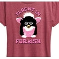thumbnail image 3 of Furby - Fluent In Furbish - Women's Short Sleeve Graphic T-Shirt, 3 of 5