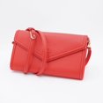 thumbnail image 2 of Tory Burch 55381 Thea Liberty Red Leather Women's Concierge Crossbody Wallet, 2 of 4