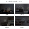 thumbnail image 5 of WOBOGO Fireflies in Dandelions LED Star Night Light 0.2 Watt Wall Plug Dusk to Dawn Auto Switch Adjustable Brightness Soft White Light, 5 of 6