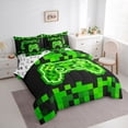 thumbnail image 2 of jejeloiu Kids Gamepad Controller 7-Piece Twin Bedding Sets,Game Cartoon Console Bedding Comforter Set For Boys Men Reversible, 2 of 7