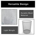 thumbnail image 5 of Smart Design Steel Mesh Waste Basket - 11.75 x 13.75 inch - Silver, 5 of 11