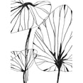 thumbnail image 2 of Vess, June Erica 12x14 Black Ornate Wood Framed with Double Matting Museum Art Print Titled - Linear Tropics IV, 2 of 4