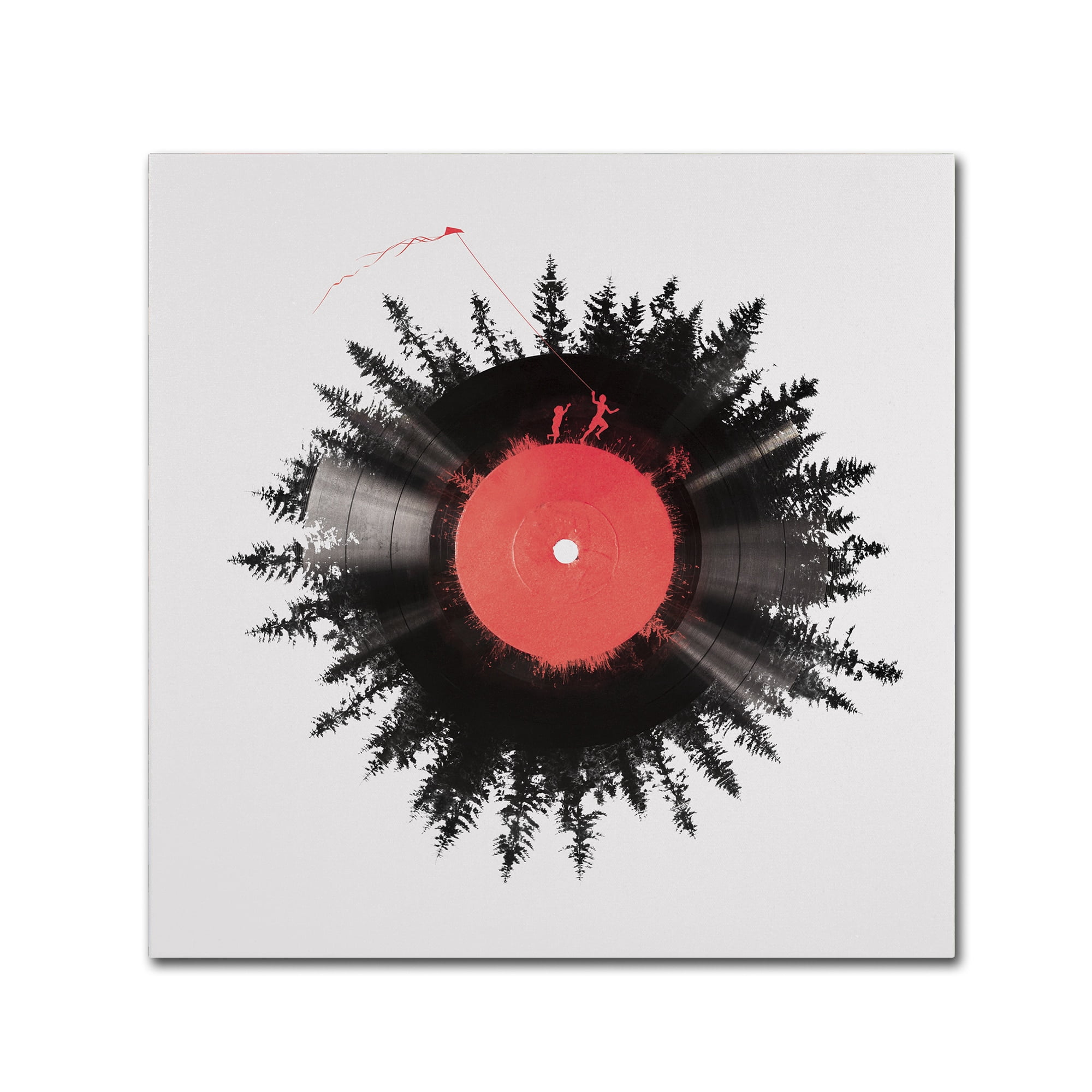 Trademark Fine Art 'The Vinyl Of My Life' Canvas Art by Robert Farkas