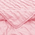 thumbnail image 7 of Mocaletto Reversible Quilts Set Queen Size, 3 Piece Pink Quilt with Pillow Shams, Point Pattern Microfiber Bedspread, Lightweight Soft All Season Coverlet For Bedroom,Hotel &Gift, 7 of 7