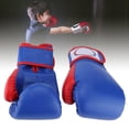 thumbnail image 1 of Guantes de Boxeo Juvenil, Cómodos Guantes de Boxeo para Niños Con Bucle de Gancho Encriptado Alargado Para Abrenamiento para Niños, 1 of 7