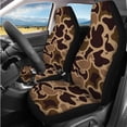 thumbnail image 2 of Uorisanigo Automobile Seat Cover Sets 14 Pack with Brown Duck Camo Auto Steering Wheel Cover Center Console Covers Seat Belt Pad Covers Head Rest Protector Accessories for Most Cars, 2 of 6