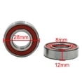 thumbnail image 2 of Unique Bargains 2pcs 6004RS 42mm x 20mm x 12mm Double Shielded Deep Groove Ball Bearing, 2 of 3