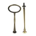 thumbnail image 3 of Luzkey 4xCake Plate Stand Handle 2 Tiers Cake Cupcake Tray Stand Handle for Daily Use Bronze, 3 of 8
