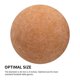 thumbnail image 3 of Wosthever 6 uds balones de fútbol de esmerilados 1,41 pulgadas HIPS balones de fútbol de ligero accesorio de fútbol de Kit de futbolín Deportes y aire libre Naranja Wosthever OD010520-01, 3 of 6