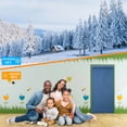 thumbnail image 4 of Thermal Insulated Door Curtain 90x200cm, Windproof, Waterproof, Soundproof, Cotton Lined for Winter, Energy-Saving, Easy Installation with Handle Design, Door Cover for Cold & Heat Protection, 4 of 5