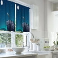 thumbnail image 2 of LALILO Kitchen Curtains and Valances Set of 3 36" Romantic Window Treatment Tiers for Window Decor, 2 of 5