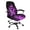 Purple Butterfly, variant on FKELYI Office Chair Cover Washable Rotating Chair Slipcover Colorful Owl Print Computer Chair Protector Anti-Slip Stretchable Decoration for Swivel Chair, Small