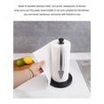 thumbnail image 4 of Paper Towel Holder Countertop, Paper Towel Stand with Ratchet System for Kitchen Bathroom Black, 4 of 6