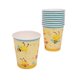 thumbnail image 2 of 2x10 Uds. Vasos Desechables De Papel De Decoración De Vajilla Para Fiesta De Cumpleaños Sunnimix Lindos vasos de papel para fiestas de abejas, 2 of 8