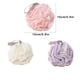 thumbnail image 5 of Bolas de baño Bewildely Malla Cuerpo esponja Toalla rosa, 5 of 6