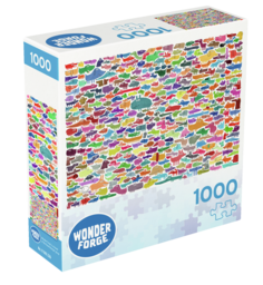 Ravensburger Wonder Forge Puzzle Series - 387 Dogs, 1000 Pc Jigsaw Puzzle, Teens & Adults Ages 14+
