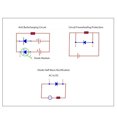 thumbnail image 4 of Puente rectificador módulo rectificador de diodo trifásico ABS latón 1600V para inversor PWM ANGGREK Otros, 4 of 8