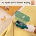 thumbnail image 4 of Afeitadora Eléctrica Pelusa Con Cuchillas 6 Recargable Por USB Portátil (verde), 4 of 9