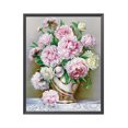 thumbnail image 2 of Punto de cruz completo 11CT Hilo de algodón DIY Flores de mesa Bordado impreso Sywqhk Decoración hogareña, 2 of 9