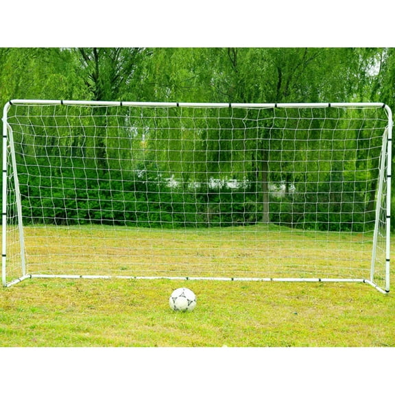 Tcbosik Steel Tube Soccer Goal Training Set White ,365×182×120Cm