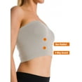 thumbnail image 2 of Women's Seamless Strapless Bra Bandeau Tube Top Bra (Non Padded), 2 of 2