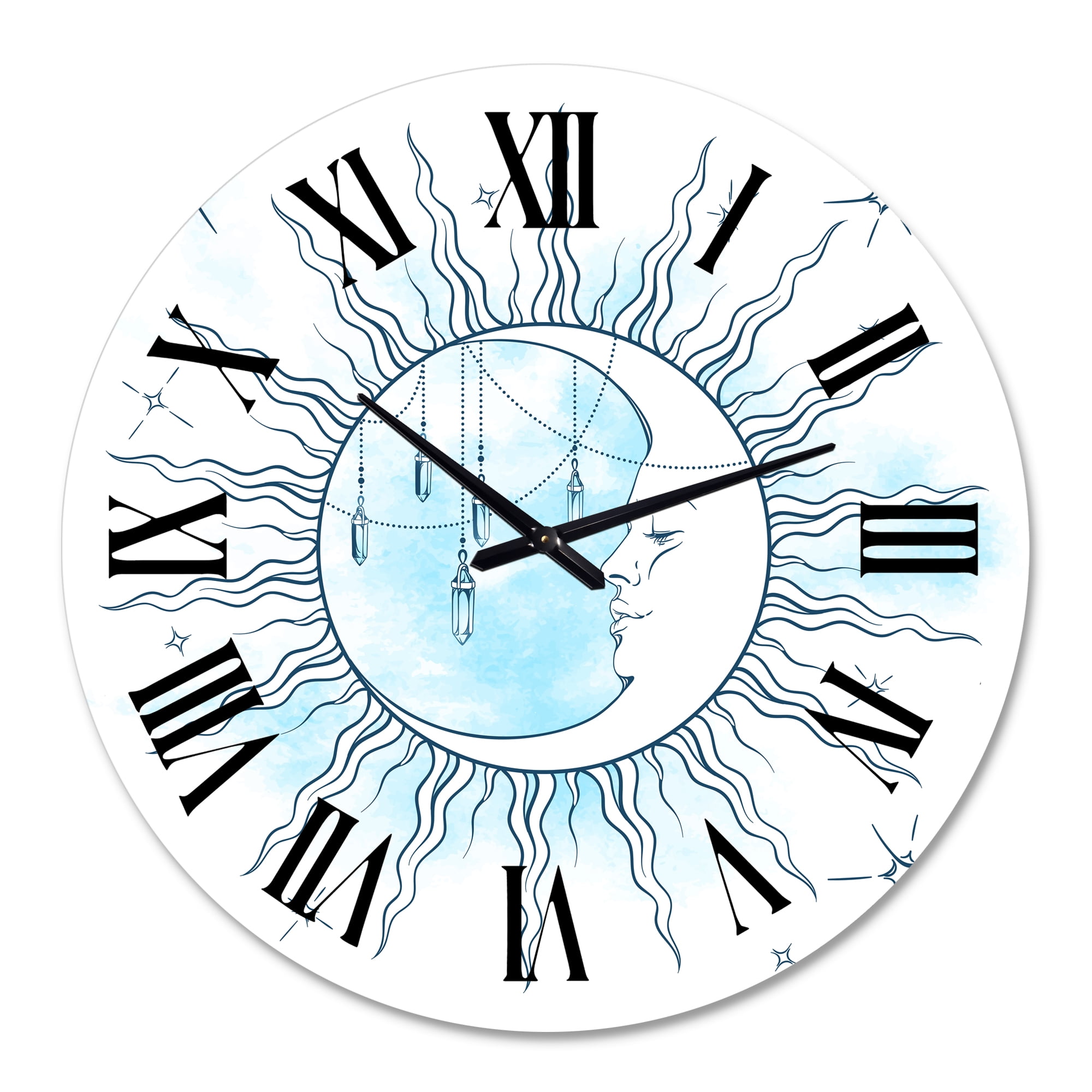 Designart 1 in Bohemian Wall Clock