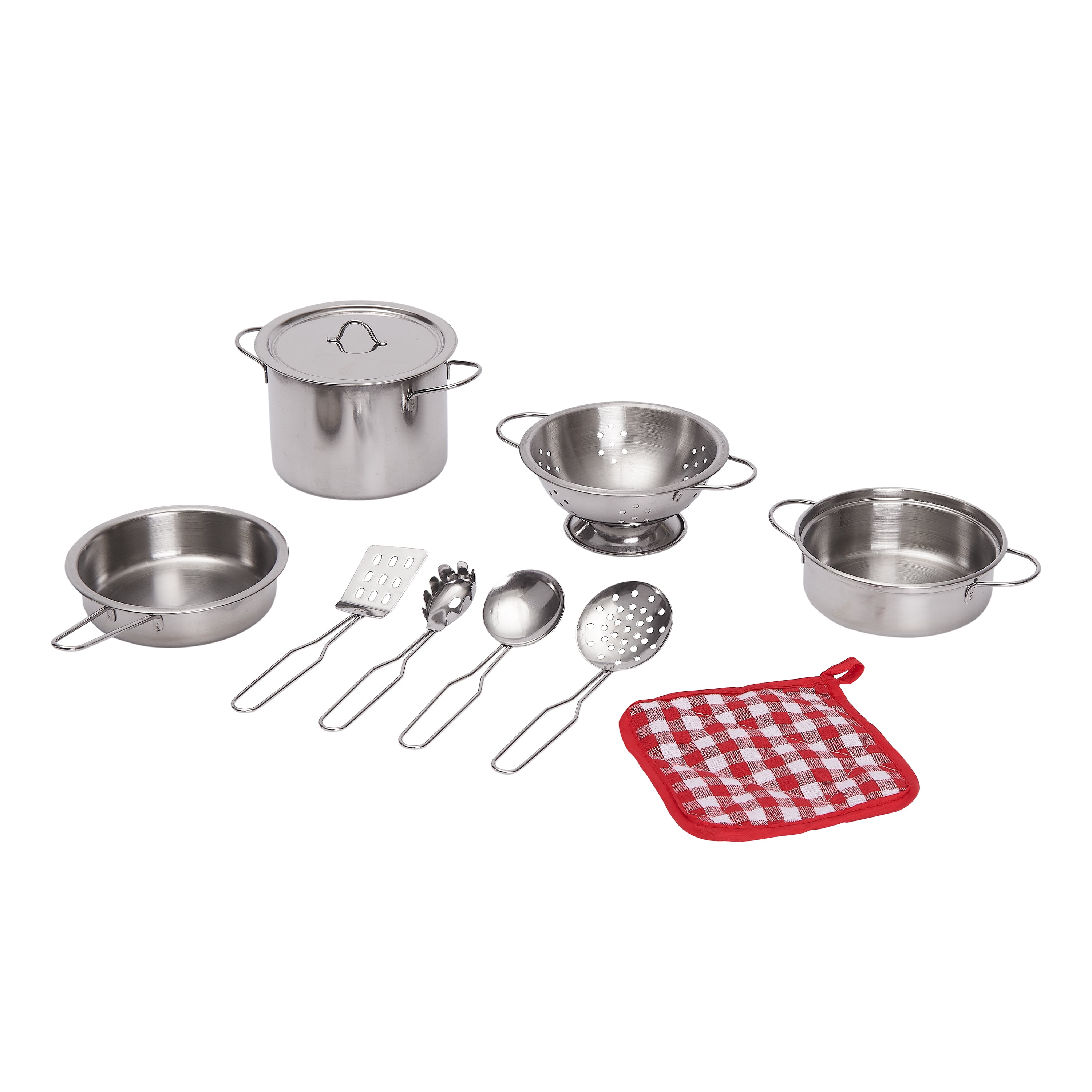 10-Piece Gadgets Cookware Set Vababa Stainless Steel Kitchen Cooking Utensils