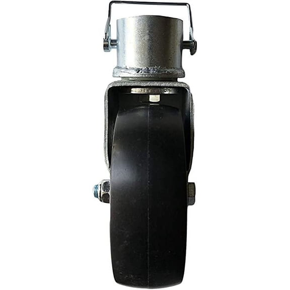 Replacement Trailer Jack Wheel Caster with Pin (2000 Pound Rated)