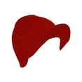 thumbnail image 1 of Bonnet d'Hiver Sans Revers avec Visière Bord Petit/moyen - Rouge, 1 of 2