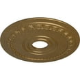 thumbnail image 3 of Ekena Millwork 17 1/2"OD x 3 5/8"ID x 1"P Munich Ceiling Medallion (Fits Canopies up to 5 5/8"), Hand-Painted Pale Gold, 3 of 6
