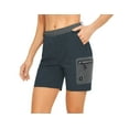 thumbnail image 2 of Little Donkey Andy Women's 7 Inches Quick Dry Golf Shorts Stretch Athletic Shorts with Liner, Laser-Cutting Pockets Sise M, 2 of 8