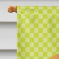 thumbnail image 3 of Carolines Treasures BB7794CHF Holland Lop Rabbit Green Flag Canvas House, 3 of 4