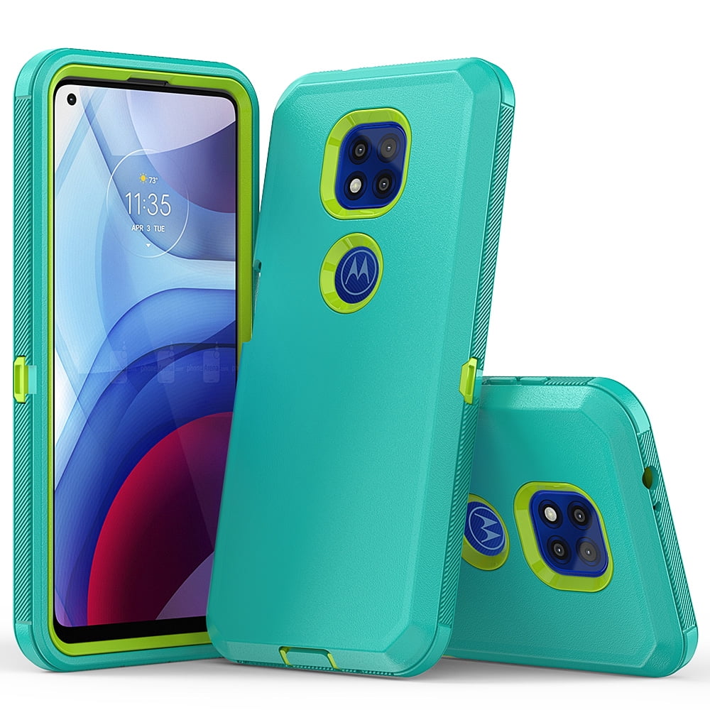 Xihaiying Motorola Moto G Power 2021 Case Heavy Duty Shockproof Tough