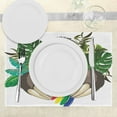 thumbnail image 3 of Ambesonne Sloth Place Mats Set of 4, Indolent Jungle Animal, Standard Size, Multicolor, 3 of 6