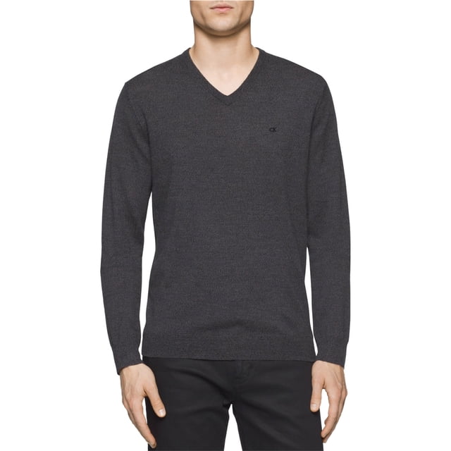 Calvin Klein suéter de punto para hombre, negro, mediano Calvin Klein Pull-over