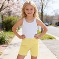 thumbnail image 2 of Toddler Girls Bike Kids Bermuda Shorts Pants Dance Leggings Playwear for Infant Baby Summer Casual Shorts 5-14 Years, 2 of 6