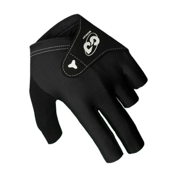 Billiards Glove, Pool Glove Left Hand, Billiard Glove Anti-Slip Pool Gloves, 3 Finger Breathable Snooker Cue Sport Glove for Men Women, Breathable Billiard Gloves