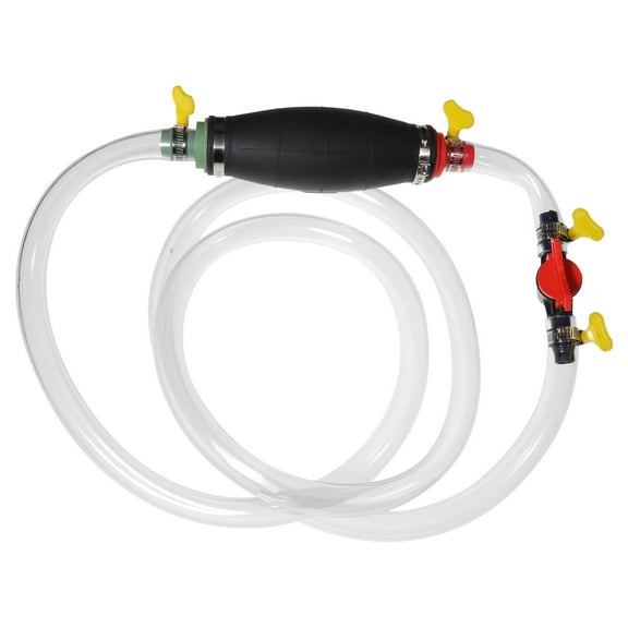 PATKAW 1 Set Hand Pump Manual Car Fuel Transfer Pump Portable Hose For Gas Oil Water