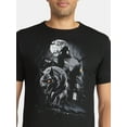 thumbnail image 4 of Halloween Men's Wolf Graphic Tee from Way to Celebrate, Sizes XS-3XL, 4 of 5