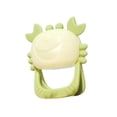 thumbnail image 2 of mordedor infantil,dibujos animados bebé infantil mordedor dentición masticar juguete,agarre de ejercicio sensorial de juguete de silicona de grado alimenticio,niño molar mordedor Verde Sunnimix mordedor infantil, 2 of 8