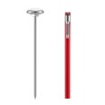 thumbnail image 1 of Barbecue Thermometer Stainless Steel Material Suitable For Food Cooking Barbecue Kitchen Cooking Tool, 1 of 5