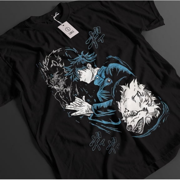 Jujutsu Kaisen Shirt Megumi Fushiguro T-Shirt Sizes S-5Xl GooGate