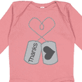 thumbnail image 4 of Inktastic Memorial Day Military Tags Boys or Girls Long Sleeve Baby Bodysuit, 4 of 5